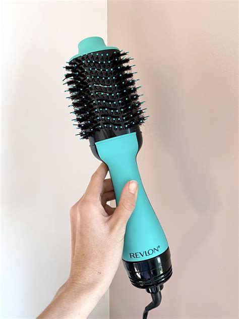 how to straighten hair with revlon blow dryer brush|revlon hair dryer brush blowout.